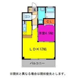 エトランゼ高師駅の物件間取画像